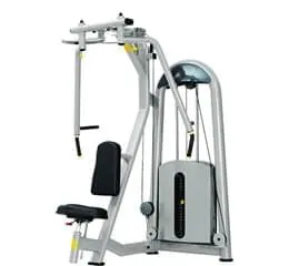 Crucifixo (Seated straight arm clip chest)